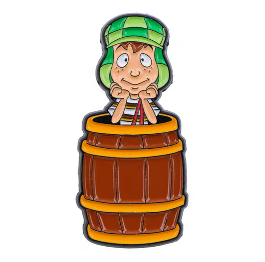 Chavo del 8 en barril