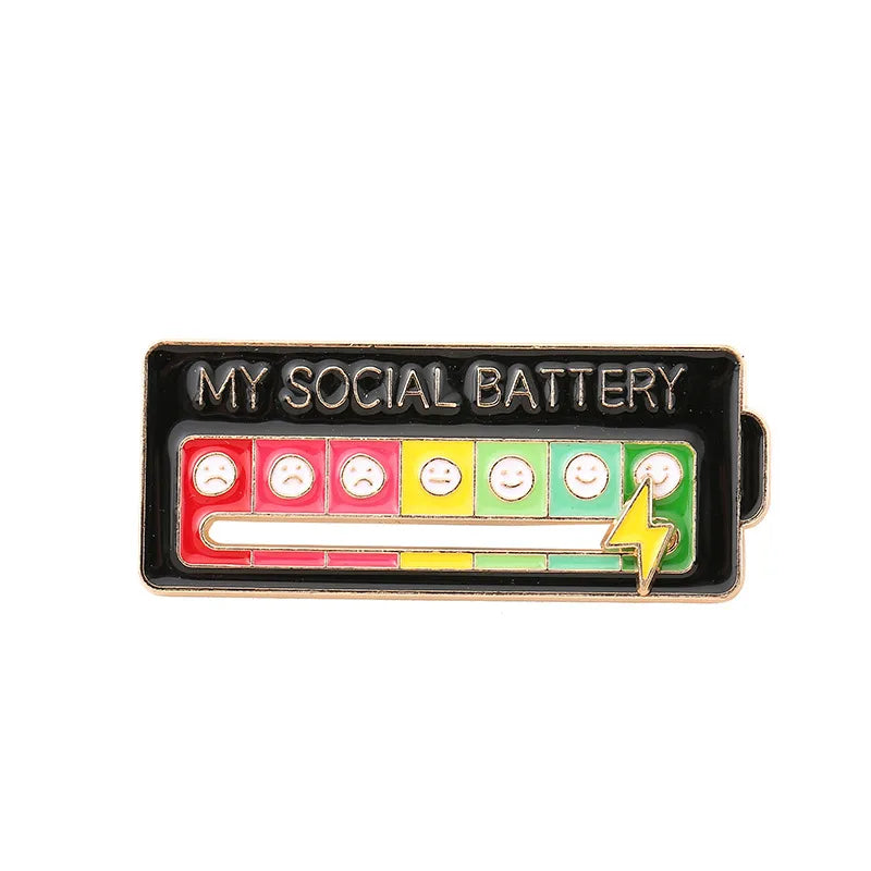 My Social Battery - Negro