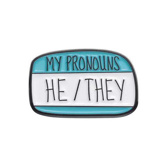 He / They - My Pronouns