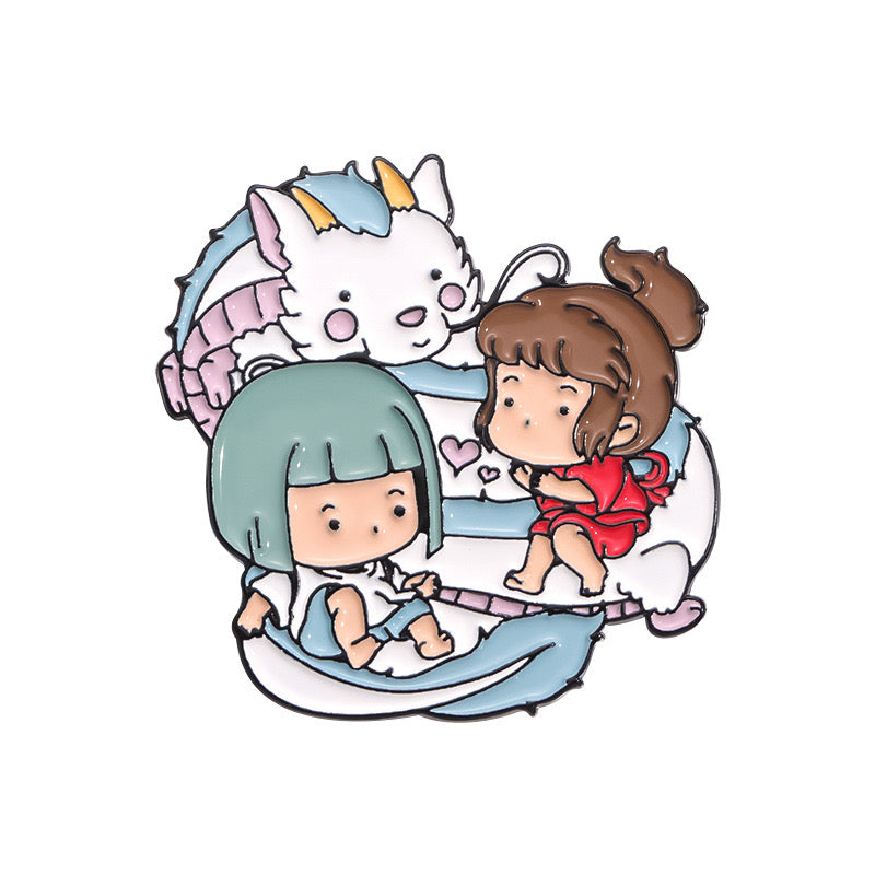 Chihiro y Haku - Chihiro